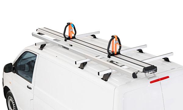 Leiterträger / Leiterlift G2000 Harrier aus Aluminium für Peugeot Expert L3H1 ( 2016- ) Leiterträger / Leiterlift G2000 Harrier aus Aluminium für Peugeot Expert L3H1 ( 2016- )